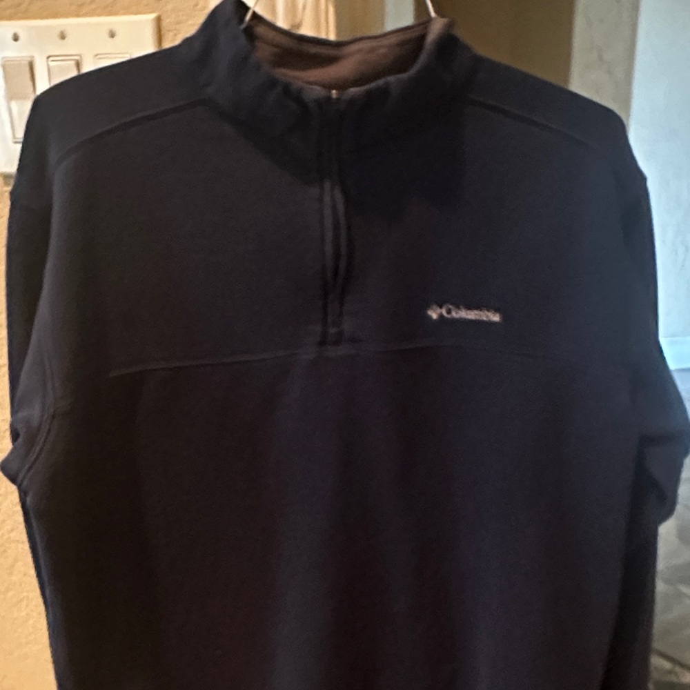 Columbia Dark Blue Half-Zip Pullover